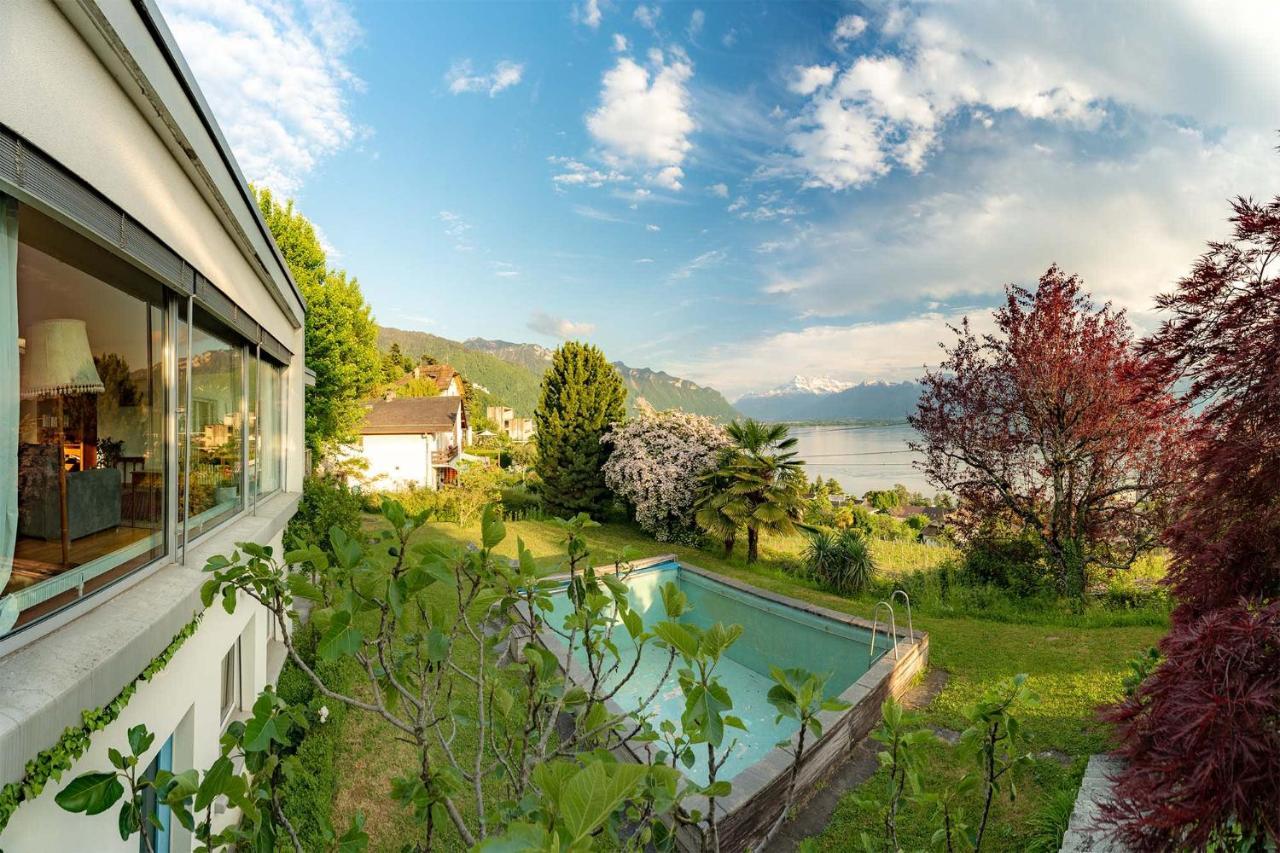 Cheerful 1 Bedroom For 2 People - Stunning View Montreux Zewnętrze zdjęcie